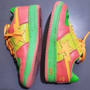 BAPE neon 💥very rare💥sneakers !